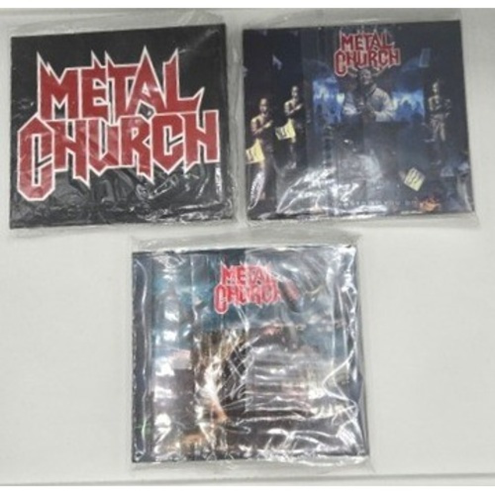 Metal Church Signed CD Lot: XI, From the Vault, Damned If You Do + Extras